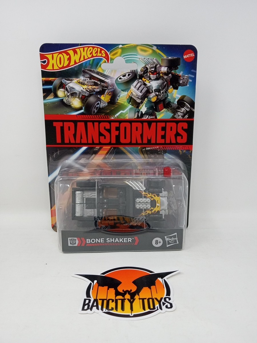 Transformers x Hotwheels Collaborative Bone Shaker Action Figure