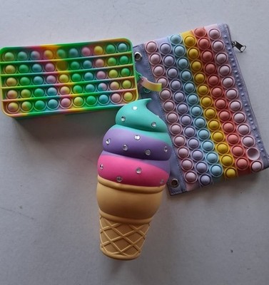 Cute Pencil Case -Pop-It Fidget Pencil Cases