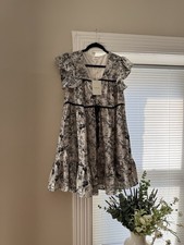 Bohme Kennie Floral Mini Dress medium BNWT