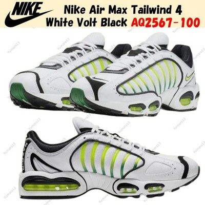 Nike Air Max Tailwind 4 White Volt Black AQ2567-100 Men's Size