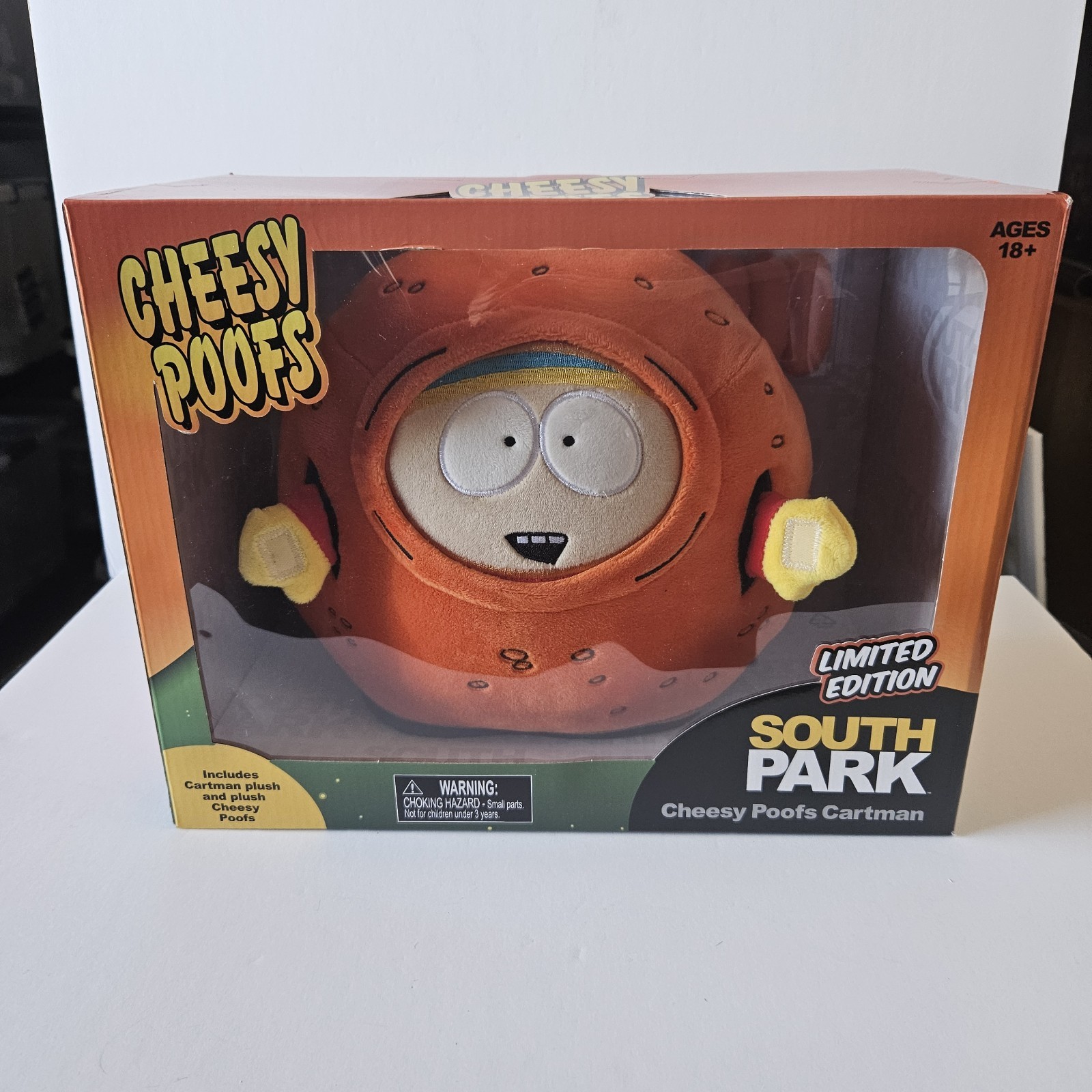 South Park Limited Edition Cartman Cheesy Poofs Plush