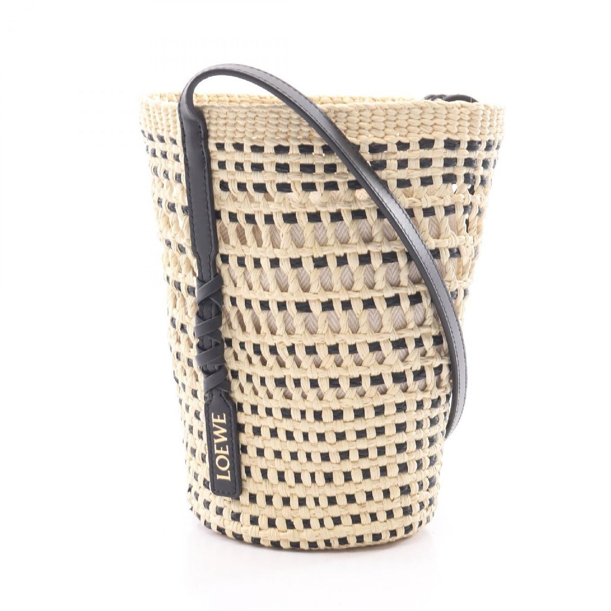 LOEWE Braid Pocket LOEWE Leather Shoulder Bag for Women