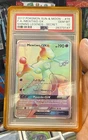 2017 POKEMON SUN & MOON SHINING LEGENDS SECRET #76 FULL ART/MEWTWO GX PSA 10