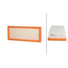 Luftfilter-Einsatz 334 x 134 mm HELLA passend für u.a. AUDI COUPE