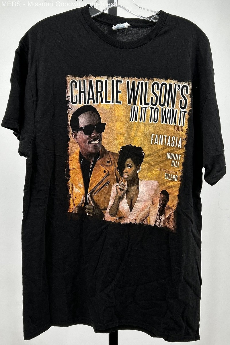 Delta Apparel Unisex Graphic Charlie Wilson In It To Win It Tour T