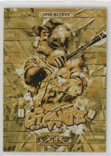 2017 Topps Fire Monikers Gold Minted Jose Altuve #M-11 0h3t