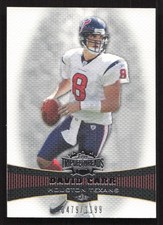 2006 Topps Triple Threads David Carr #/1199 #51 Card