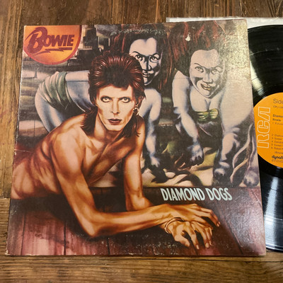 David Bowie Diamond Dogs, VG+/VG+ Original US Pressing 12  Vinyl LP Free UK Post