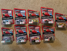 Pixar Cars Piston Cup Racers Rubber Tire Lot 9 Mood No Stall Bumper Shifty Etc