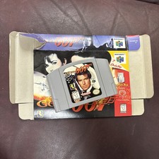 GoldenEye 007 N64 Box And Cartridge -