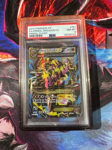 Primal Groudon-EX graded PSA 8 for sale on eBay