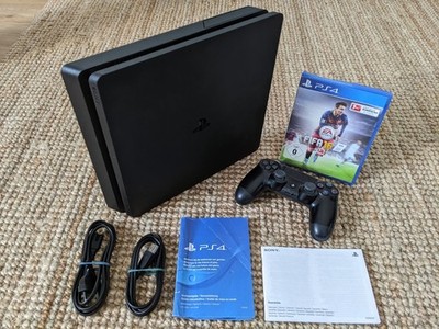 Sony PlayStation 4 Slim 500 GB SSHD + DualShock & Game [CUH-2216B] PS4 Set
