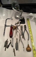 Lot Of Vintage/Antique Watch/Clock Repair Tools