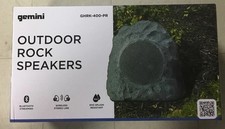 Gemini Outdoor Rock Speakers Rechargeable TWS Link Waterproof GHRK-400-PR Blueto