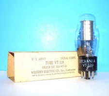 VT-139 VR-150 0D3 Sylvania radio audio gas voltage regulator vacuum tube valve