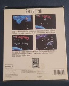 Galaga '90 TurboGrafx-16 CIB with Case, Box, Manual