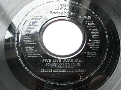 George Michael And Queen - Five Live Juke Box  Somebody to love