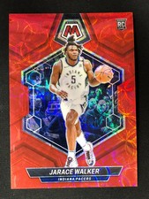 2023-24 Panini Mosaic RC Jarace Walker #210 International Red Prizm /75 YT92