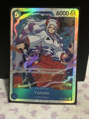 Yamato OP13-054 SR Carrying On His Will Foil ENGLISH NM+ Secret Rare
