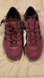 adidas gazelle silver green womens Samba Lux Shoes Maroon/Off White/Noble Maroon – Karen Walker main image 1