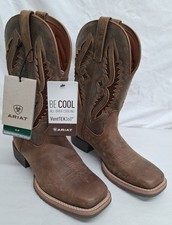 NWT Women's Ariat VentTEK360 Brown Leather Western Cowboy Cowgirl Boot Size 6.5B