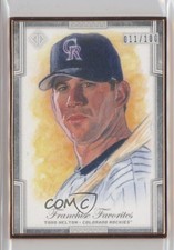 2019 Transcendent Franchise Favorites Reproductions 11/100 Todd Helton HOF nd3