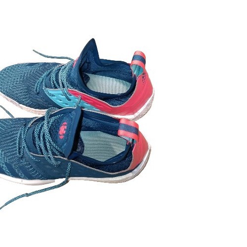 Adidas Harden Vol2 Mens Shoe Primeknit AH2216 Blue Night Cyan Red Boost A4 Sz 13 - Picture 4 of 10