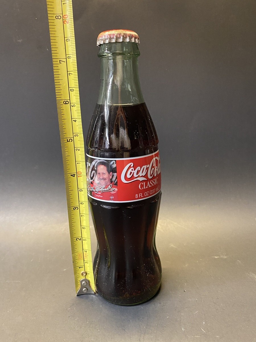Vintage 1990s Coca Cola Classic Dale Earnhardt NOS Unopened Soda
