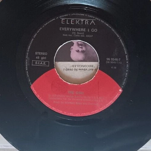 Vinile 45 giri CALL (Peter Gabriel) - Everywhere I go 1986 Ex/Ex- - Immagine 3 di 3