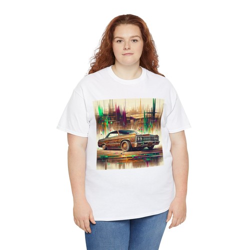 Unisex Adult T Shirt Cholo Chicano Gangster Chill Vibes Low Rider Car Art Tee - Picture 6 of 19