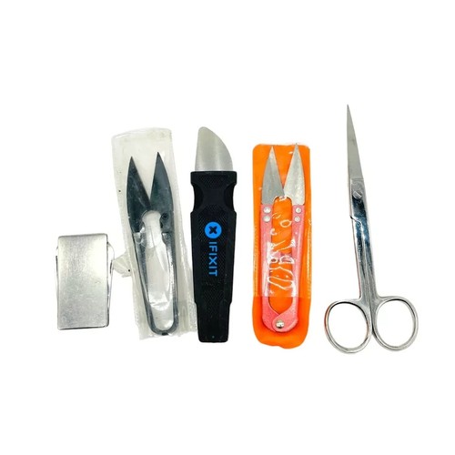 5Pc Assorted Money Clip Nail File Pocket Knife Sewing Scissors iFixit PryingTool - Picture 7 of 7