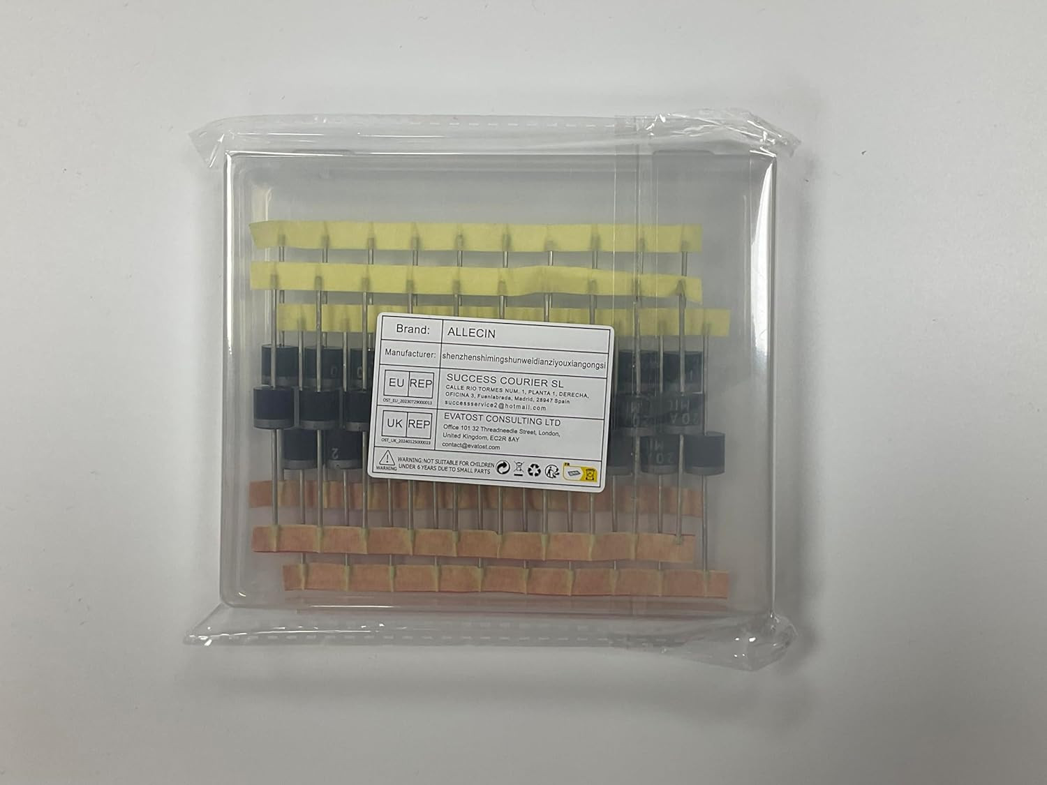 30Pcs 20A10 Rectifier Diode 20A 1000V Schottky Axial Doorbell Diodes 20 Amp 1000