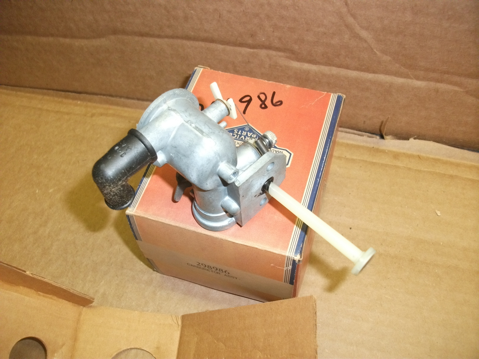 New, NOS vintage Briggs & Stratton carburetor 298986 vacujet eBay