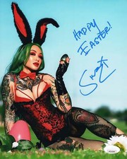 Shotzi (8x10 metallic) Funhouse JSA COA photo signed auto autographed WWE inscri