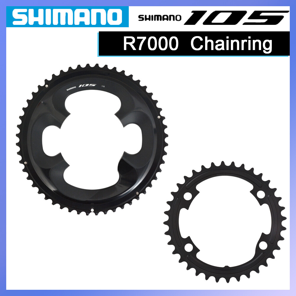 Shimano 105 R7000 Chainring 110BCD 11 Speed Road Bike For Crankset 50T 52T  53T