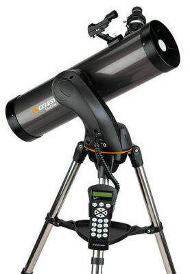 Celestron NexStar 130SLT f/5 Computerized Telescope and Power Cell Battery.