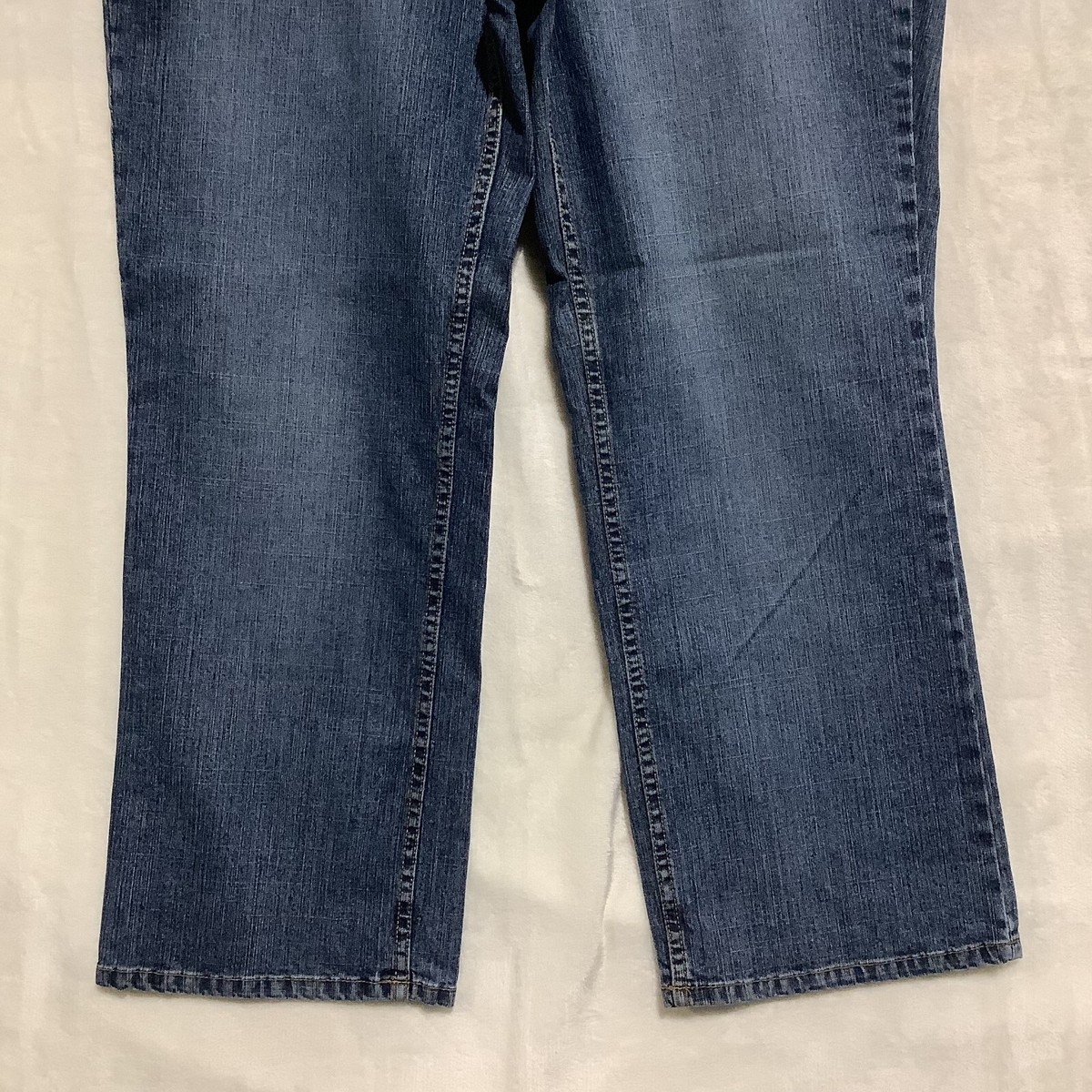 Faded Glory Blue Jeans Women's Plus Stretch Bootcut Size 18W