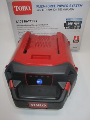 Genuine Toro 88620 Flex-Force Power L108 60-Volt Max 2.0 Ah Lithium-Ion Battery