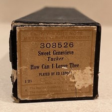 Antique Themodist Metrostyle Player Piano Roll 303526 Sweet How Can I Love Thee