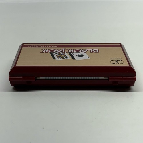 Vintage 1985 Nintendo Game & Watch Black Jack Multi Screen Handheld BJ-60 mit Box - Bild 8 von 24