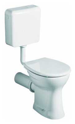Geberit Renova WC-Sitz mit Deckel, Befestigung von unten universal - Weiß Alpin