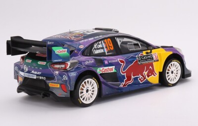 1/18トップスピードフォードPuma Rally1#19 レッドブル