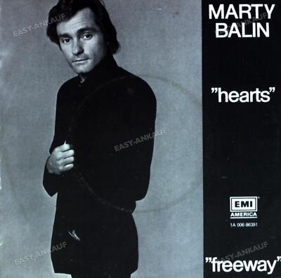 Marty Balin - Hearts 7'' (VG/VG) .