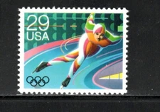 2613 * SPEED SKATING ~ WINTER OLYMPICS *  U.S. Postage Stamp MNH