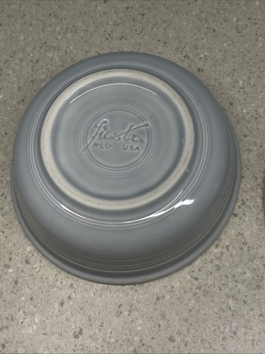 Homer Laughlin Fiesta Ware 5 1/2” Bowl Vintage Gray Grey 5.5” Bowl - EUC! - Picture 6 of 9