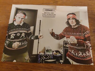 BRING ME THE HORIZON Oli Sykes - Matt Nicholls  1 Page Clipping T264