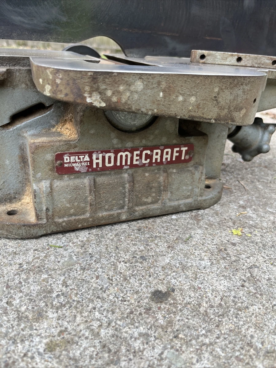 Delta Milwaukee Homecraft 4 inch jointer eBay
