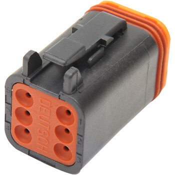 dm出品 Namz - DP-6B - Deutsch Plug, 6-Socket - Black for sale online | eBay