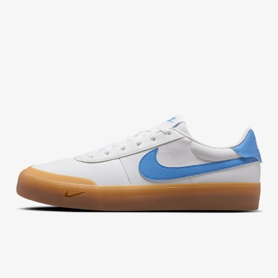 Nike Court Shot Leather 'Sail/Gum/Blue Beyond' (IB4475-133