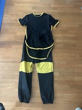 Revolution Black and Yellow Hip-Hop Dance Costume - Size SA Small Adult 